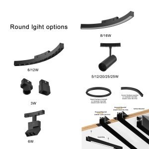 Magnetic light 20mm-Round light